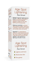 Age Spot Lightening Face Serum .5 oz by Hyalogic