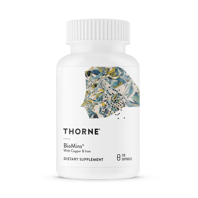 BioMins with Copper & Iron - 120 Capsules by Thorne Research