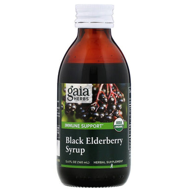 Black Elderberry Syrup 5.4 oz by Gaia Herbs