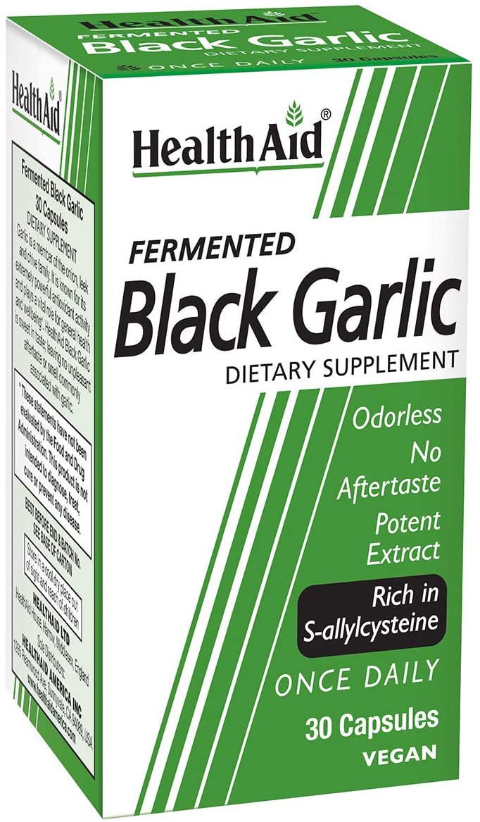 Black Garlic 30 capsules by Health Aid America