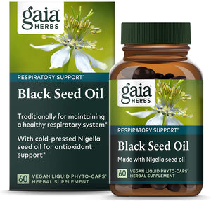 Black Seed Oil 60 capsules by Gaia Herbs