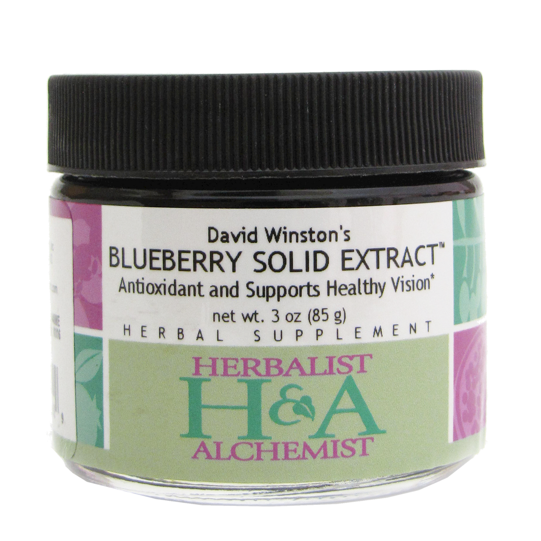 Blueberry Solid Extract 6 oz by Herbalist & Alchemist