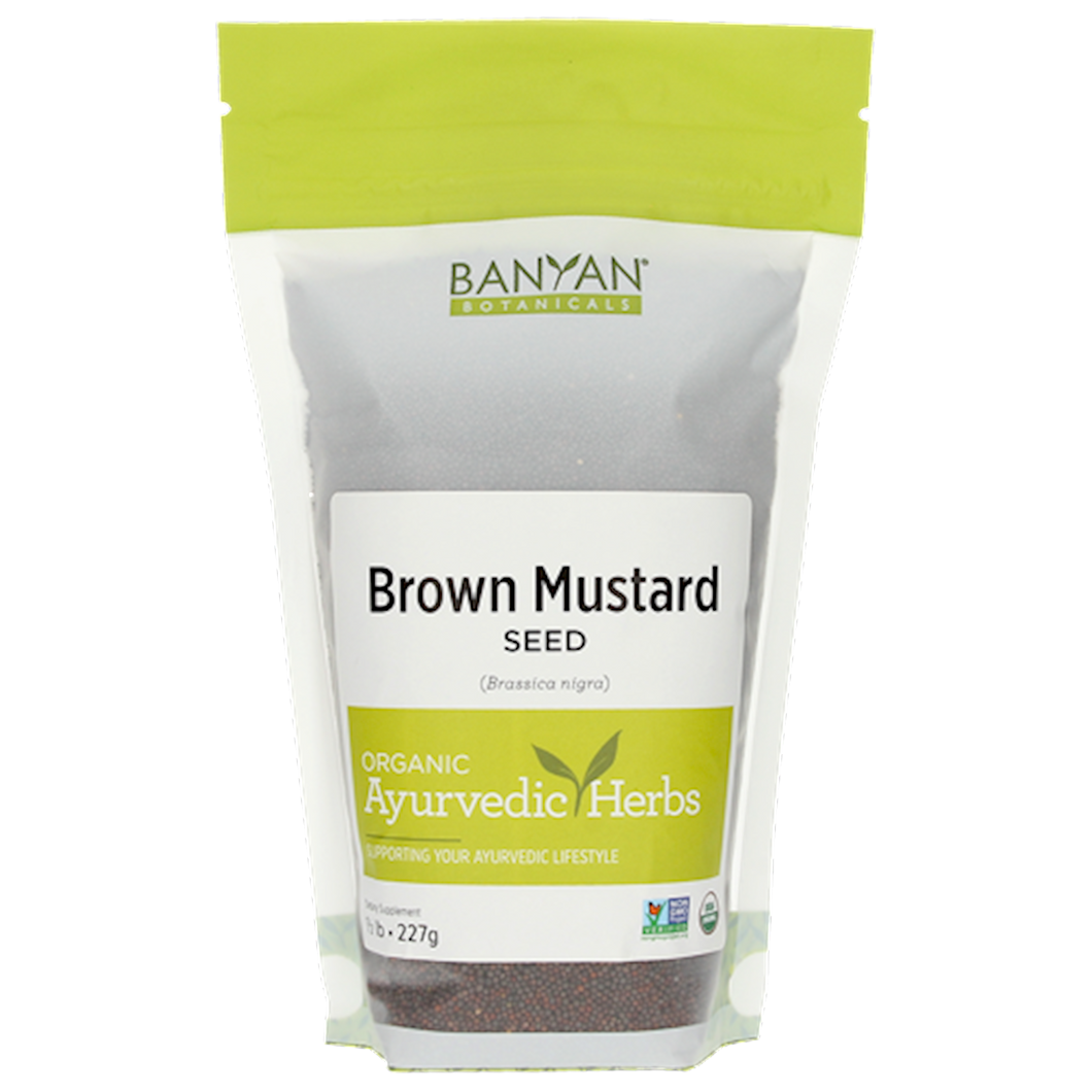 Brown Mustard Seed 0.5 lb by Banyan Botanicals
