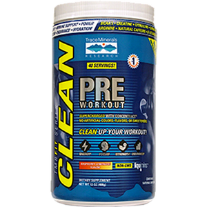 CLEAN Pre Workout 40 servings by Trace Minerals Research
