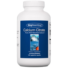 Allergy Research Group Calcium Citrate 180 Capsules