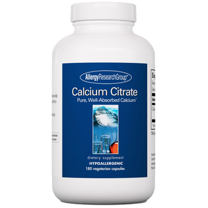 Allergy Research Group Calcium Citrate 180 Capsules