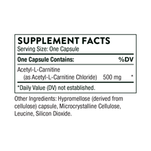 Carnityl  Acetyl-L-Carnitine 60 Capsules by Thorne Research