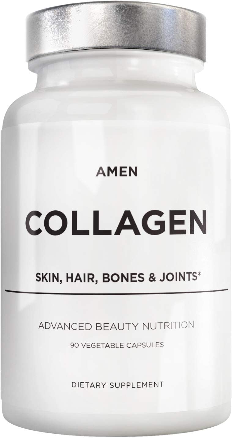 Collagen 5 types 90 veg capsules by Amen