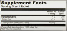 DLPA 750 mg 60 tablets by KAL