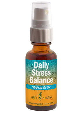 Daily Stress Spray Herbs On The Go 1 oz by Herb Pharm