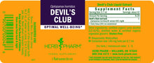 Devil's Club 1 oz by Herb Pharm