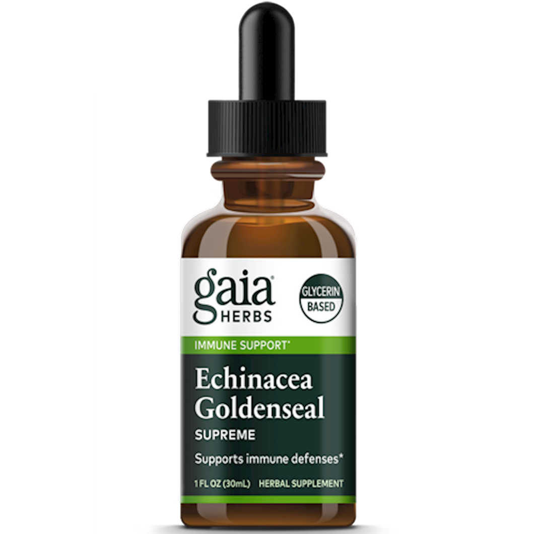 Echinacea Goldenseal Alcohol-Free 1 oz by Gaia Herbs