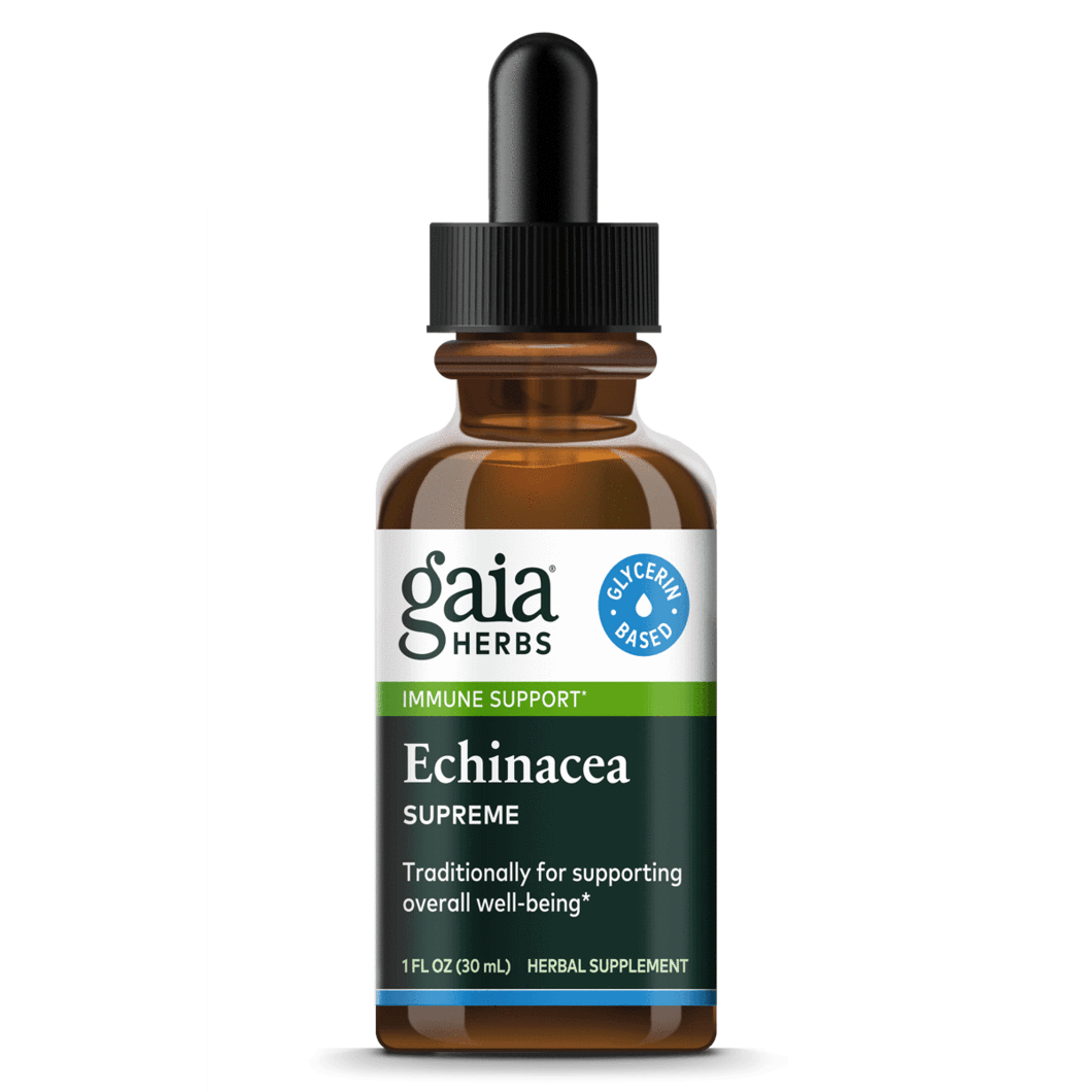 Echinacea Supreme Alcohol-Free 1 oz by Gaia Herbs