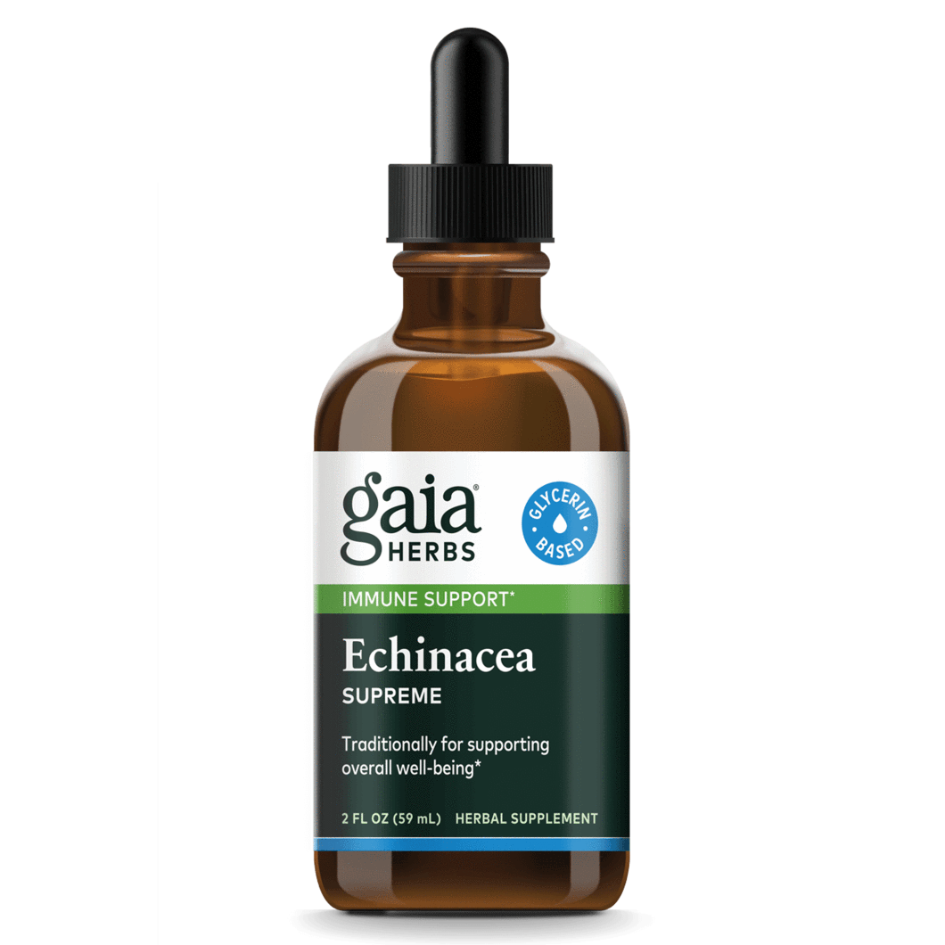 Echinacea Supreme Alcohol-Free 2 oz by Gaia Herbs