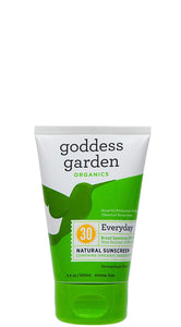 Everyday Natural Sunscreen Tube 3.4 oz by Goddess Garden