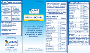 GUNA-Bowel 30 ml by Guna