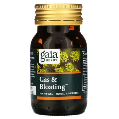 Gas and Bloating 50 capsules by Gaia Herbs