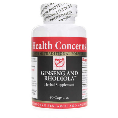 Ginseng and Rhodiola 90 tablets by Health Concerns