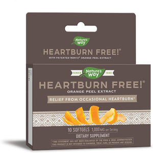 Heartburn Free 1000 mg 10 Softgels by Nature's Way