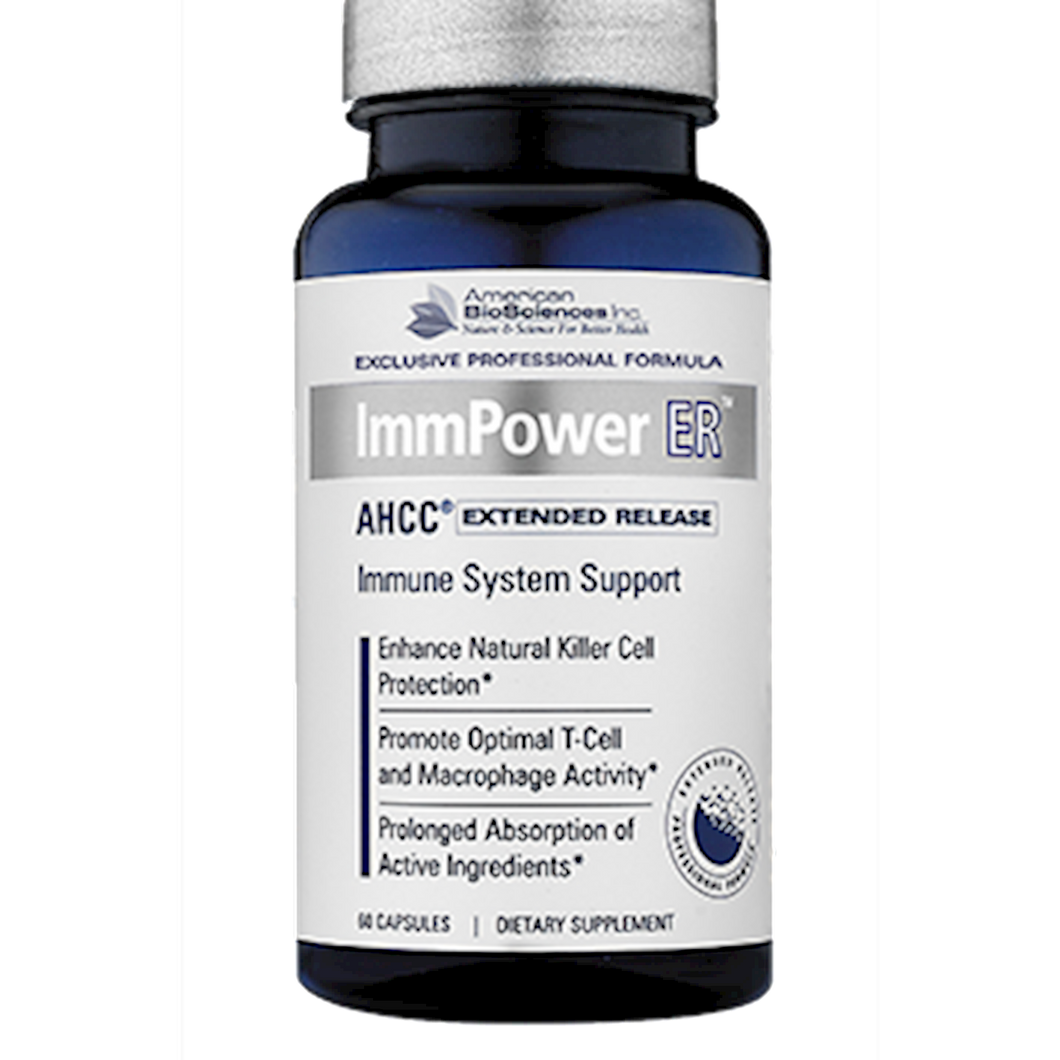 ImmPower ER AHCC 60 Capsules by American BioSciences