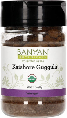 Kaishore Guggulu Spice Jar 3.12 oz by Banyan Botanicals