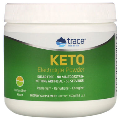 Keto Electrolyte Powder 55 servings by Trace Minerals Research