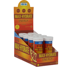 Max-Hydrate Energy 8 tubes by Trace Minerals Research