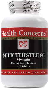 Milk Thistle 80 270 caps capsules by Health Concerns