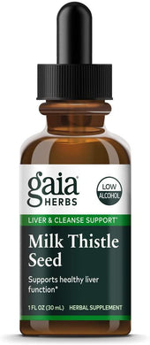 Milk Thistle Seed Low Alcohol 2 oz by Gaia Herbs