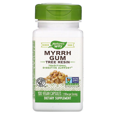 Myrrh Gum 100 Vegan Capsules by Nature's Way
