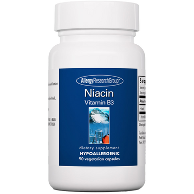 Niacin 90 Capsules by  Allergy by Research Group