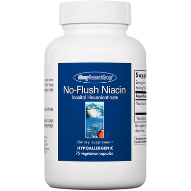 No Flush Niacin Capsules by Allergy Research Group