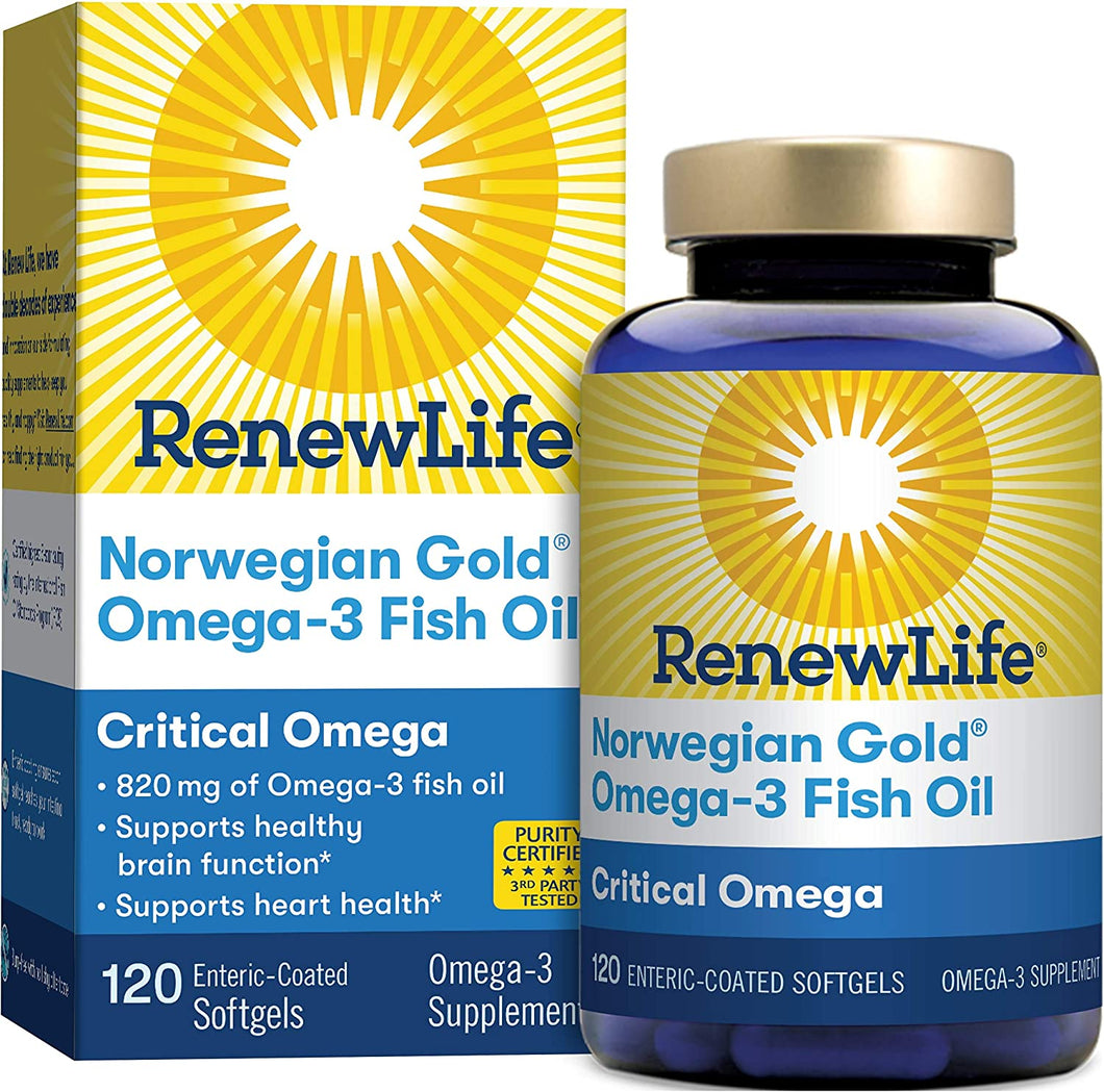 Norwegian Gold Critical Om 120 softgels by Renew Life