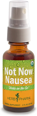 Not Now Nausea Spray Herbs OnTheGo 1 oz by Herb Pharm