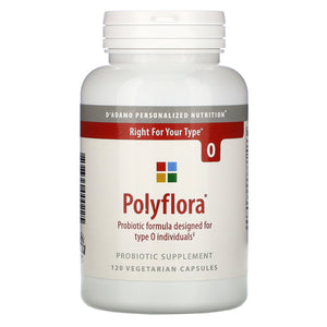 Polyflora O 120 veggie caps by D'Adamo Personalized Nutrition