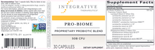 Pro Biome 50B 30 capsules by Integrative Therapeutics