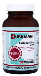 Kirkman Labs Lactobacillus Duo 90 Capsules