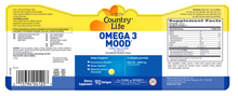 Country Life Omega 3 Mood - 90 softgels