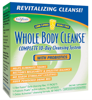 Whole Body Cleanse w/Probiotics 1kit by Enzymatic Therapy