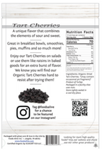 Organic Tart Cherries 12 oz by Foods Alive