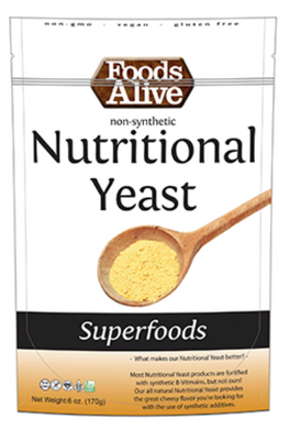 Nutritional Yeast Unfortified 6 oz by Foods Alive