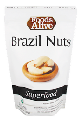 Organic Brazil Nuts 12 Servings by Foods Alive