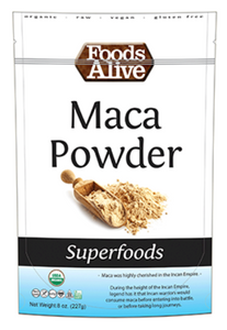 Maca Powder Organic 8 oz by Foods Alive