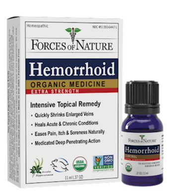 Hemorrhoid Extra Strength Org .37 oz by Forces of Nature