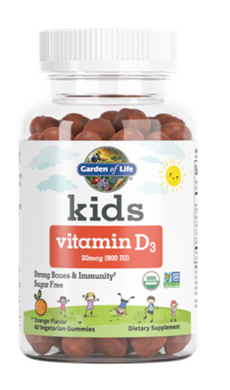 Kids Vitamin D3 Gummies 60 ct by Garden of Life