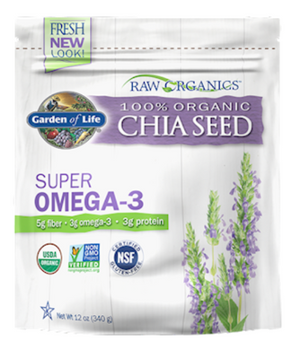 Raw Organic Chia Seeds 12 oz by Garden of Life