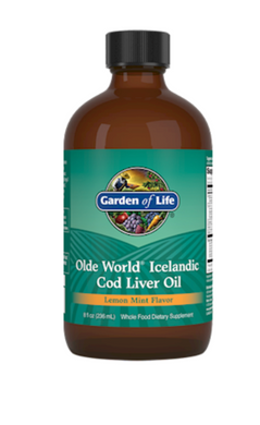 Olde World Icelandic Cod Liver Oil 8 oz by Garden of Life