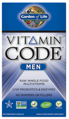 Vitamin Code Men's Multi 240 Capsules by Garden of Life