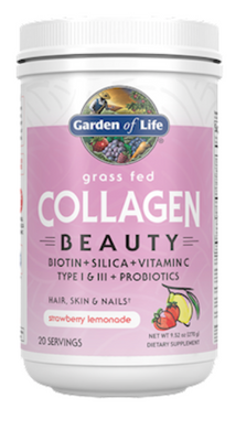 Grass Fed Coll Beauty Straw Lem 9.52 oz by Garden of Life by Garden of Life