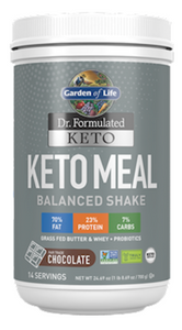 Keto Meal Chocolate 14 servings by Garden of Life